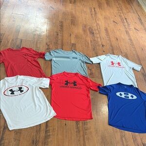 Under Armour Men’s ' Tees - Red, Gray, Blue, White
